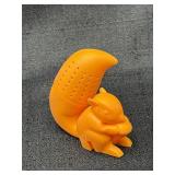 Cute Orange Squirrel Silicone Tea Infuser