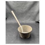 Vintage Metal Ladle / Dipper w/9in Handle