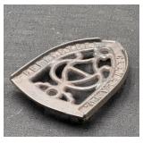 Cast Iron Cleveland Ferro Steel Sad Iron Trivet