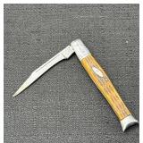 Vintage SFP 2 Blade Knife Japan Jigged Bone