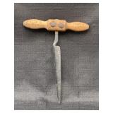 Vintage T-Handle Auger Drill Bit