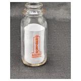 Machtleyï¿½s Dairy Half Pt Milk Bottle Windber PA