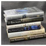 John Grisham Hard-Back Book Lot