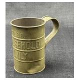 Vintage LOD 1 Pint Tin Measuring Cup Housewares