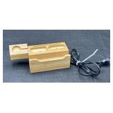 iPhone Wood Phone,Earbud,Watch Charger