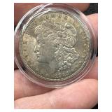 1921 Morgan Silver Dollar w/Protective case