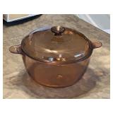 Corning Visions 4.5L Amber Glass Dutch Oven