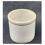 Vintage Stoneware Crock 5.5in Tall x 6in  Wide