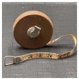 Vintage Lufkin Rule Co. 50ft Metallic Tape
