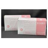 New 2 Boxes XL Vinyl Gloves