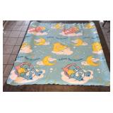 VTG 2004 Care Bears Fleece Throw Blanket