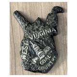 West Virginia Coal Country Souvenir- Coal Carved!