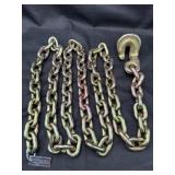 New Military-Grade 8ft Tow Chain w/ Grab Hook