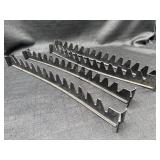 Sears Toolbox Wrench Rails 2 Sets