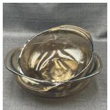 Corning Pyrex Amber Glass Casseroles