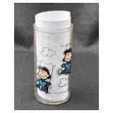 Vintage Peanuts Lucy Glass Tumbler-1952