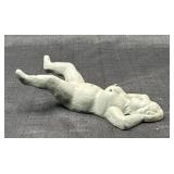 Vintage Naughty Nellie Cast Iron Boot Jack 10in