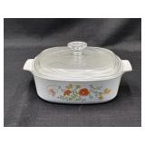 Corning Ware Wildflower 2 Qt Square Pan