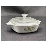 Corning P-41-B Green Medallion Petite Casserole
