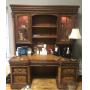 Large Designer Desk with Secretary / Bookcase