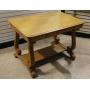 Vintage Oak Library Table