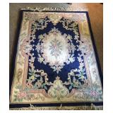 100% Wool French Aubusson Rug