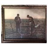 The Angelus Farmer & Wife Praying Print