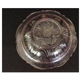 Pink Depression 10" Bowl