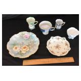 (6) Hand Painted Pieces