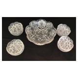 Crystal Fruit and Berry Bowl Set