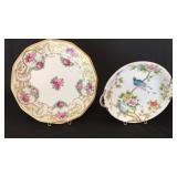 (2) Hand Painted Plates