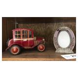 Picture Frames, Toy Car, Phonograph Windup Music