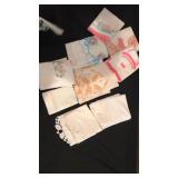 Embroidered and Crocheted Pillow Cases