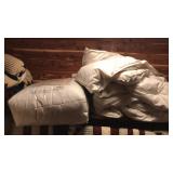 (2) Down Comforters