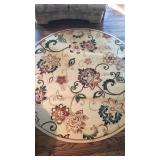Large Round Area Rug