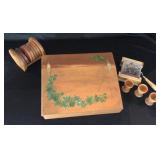 Lap Desk, Coasters, Small Eggs Cups