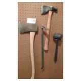 Axe, Hatchet, Mallet, Nail Bar