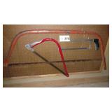 (2) Limb Saws (1) Hack Saw