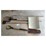 Shovel, Long Spade, Hoe, Snow Shovel