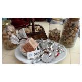 Cookie Cutters and Presses, Corks and Basket