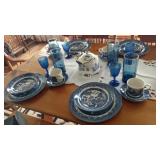 Collection of Blue Willow