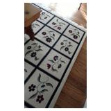 Large Floral Area Rug