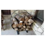 Log Rack and Firewood