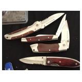 3 Winchester, Sabre and Misc. Pocketknives