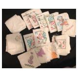 Embroidered Tea Towels