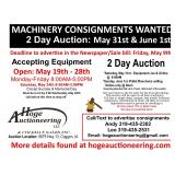 2 Day Consignment Auction