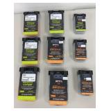 Bore Snake Firearm Cleaning Assortment 9 Pc Lot