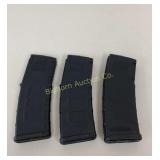 Magpul AR 5.56x45 Magazines PMAG 30 3 Pc Lot