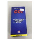 CCI No 200 Large Rifle Primers 1000 Count