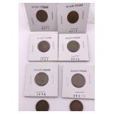 Wheat Cents Various Dates 1909-1951-D